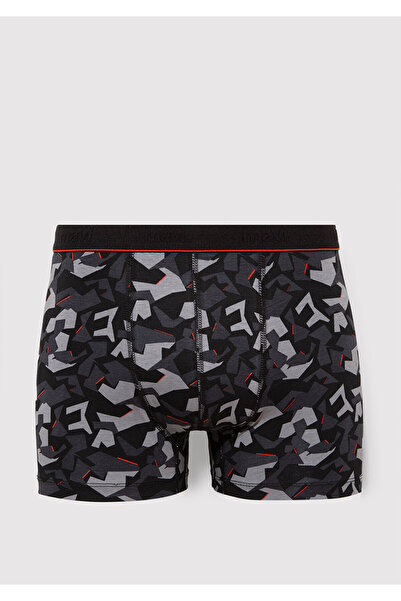 Mavi Schwarze Boxershorts mit Camouflage-Print 0911375 -900