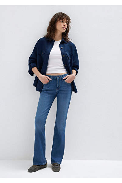 Mavi Molly Casual Vintage Indigo Blue Jean Trousers 1013683650