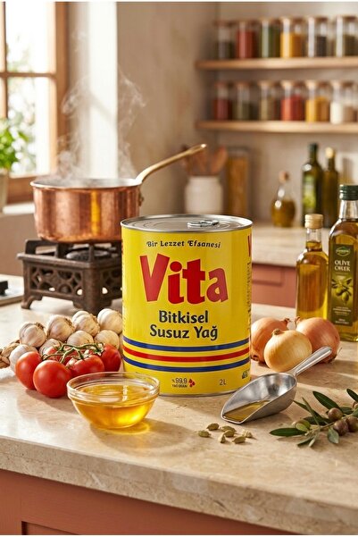 vita Bitkisel Susuz Yağı 2L Teneke