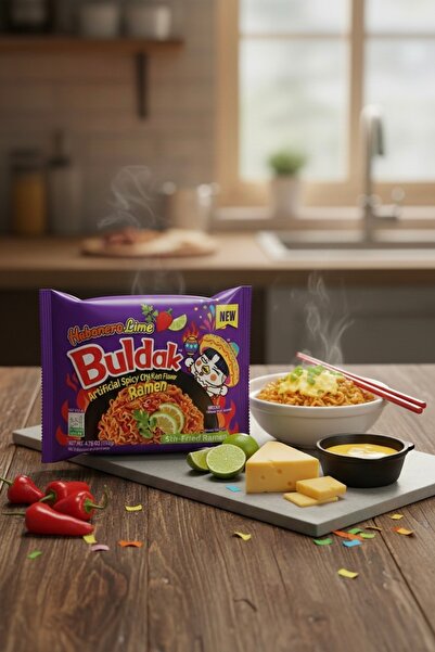 buldak Habanero Lime Hot Chicken Flavor Ramen 135 Gr