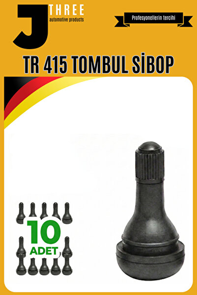 JuneThree TR 415 Kauçuk Tombul Lastik Sibop – 10 Adet