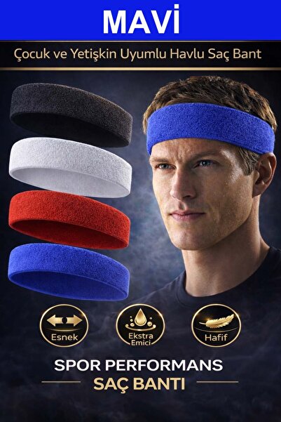 Liggo Лента за коса с кърпа Лента за пот Лента за глава Лента за тенис Лента ...