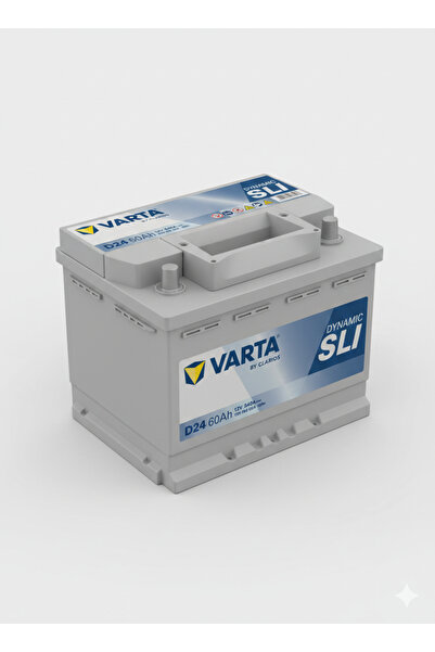 Varta (2026.ÜT)12 VOLT 60 AMPER D24 DYNAMİC: SLI.:YENİ SERİ 2026 ÜRETİM.