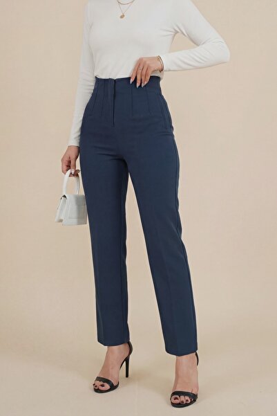 HİJABAYA Zra Carrot pantalone - plisirani dizajn