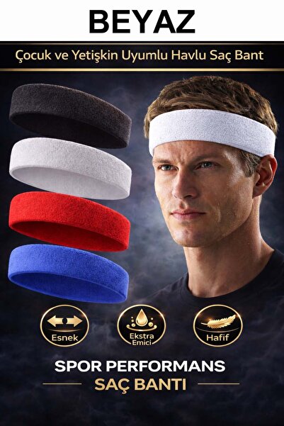 Liggo Πετσέτα Μαλλιά Sweatband Headband Ταινία τένις Ταινία μπάσκετ Αθλητική ...