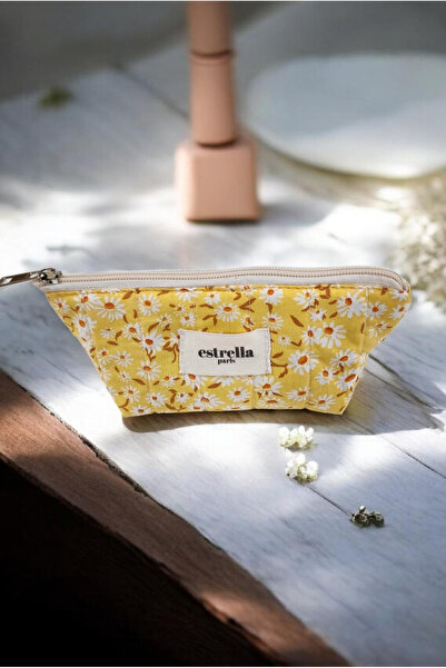 estrella paris Ванеса Козметична чантичка за грим Daisy Yellow LINE