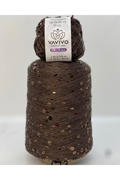 VAVIVO HANDKNITTING YARNS VAVIVO GALAXY 3+6 MM ΝΗΜΑ ΠΛΕΚΤΙΚΗΣ ΚΛΩΣΗΣ ΜΕ ΦΛΟΚΑ...
