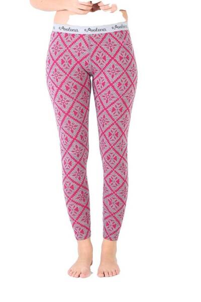 Woolona Venus Bottom Desenli Kadın Spor Tayt