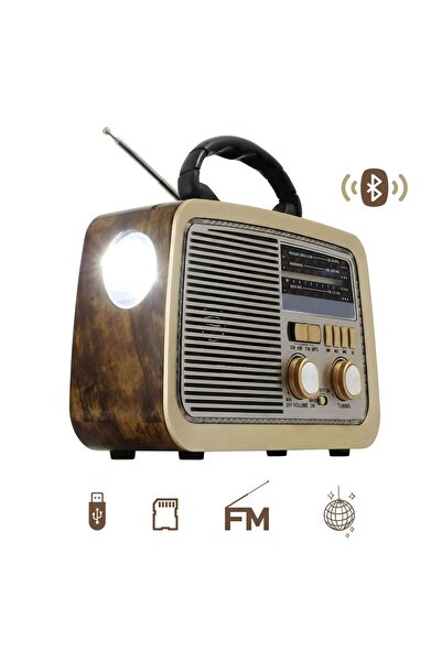 Primo Plus راديو محمول Fm - AM - Sw- بلوتوث صوت محمول بطاقة Tf قرص فلاش USB