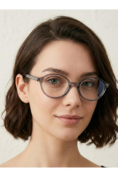 MONAL Miuw Oval Frame Blue Light Protection Screen Glasses Optical Compatible...