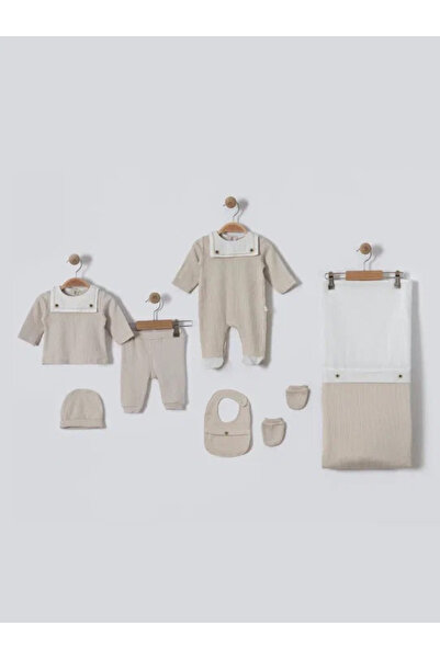 Baby shine Luxury Turkish unisex baby shower set - 100% natural cotton - 7 pi...