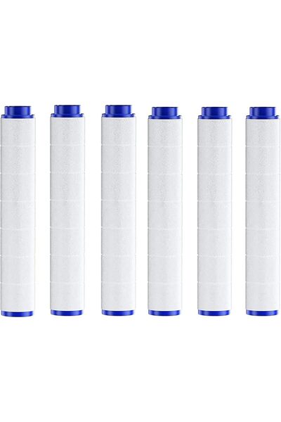 LA' PRECIOUS رؤوس دش مُفلترة معتمدة للماء العسر وتساقط الشعر - 6 قطع - (مجموع...