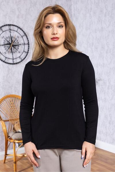 Mutlu City Γυναικείο απλό απλό κορμάκι 6503 Badi με στρογγυλή λαιμόκοψη