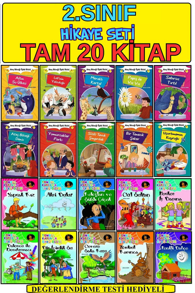 GÖNÜL YAYINCILIK 2.sınıflar Için Okumayı Sevdiren Ve Eğlenceli 32 Sayfalık 20...