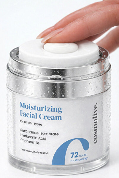 Cosmolive كريم الوجه |   حمض الهيالورونيك |   مرطب طويل الأمد |   باباتيا |  ...