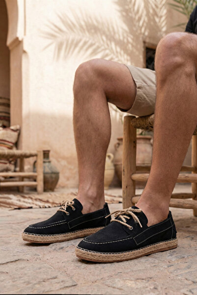 by selvi Lukka Shoes Espadrile cu șireturi din piele artificială pentru bărba...