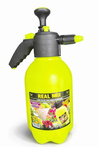 Real MİX 2 Litre Basınçlı Sprey Pompa – Bahçe İlaçlama ve Çiçek Sulama Spreyi
