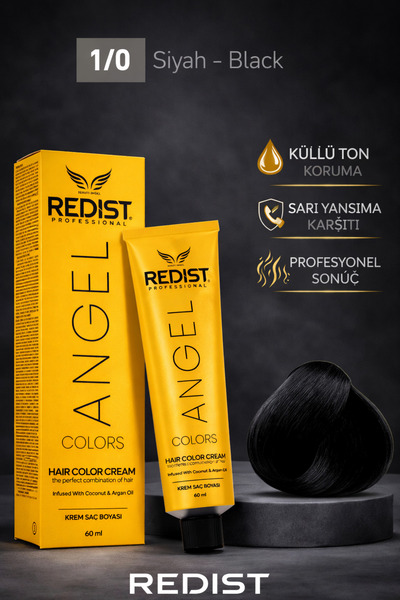 Redist Saç Boyası Siyah 1/0