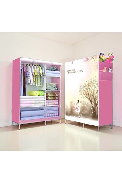 Vision Portable clothes organizer (wardrobe) - pink