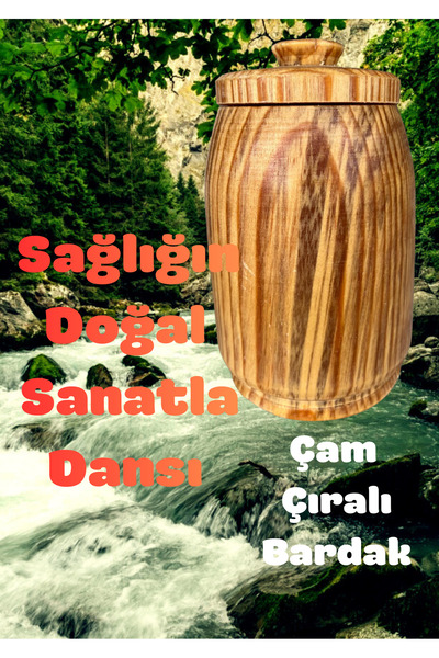 ELULU DOĞAL Çam Çıralı Bardak 200ml