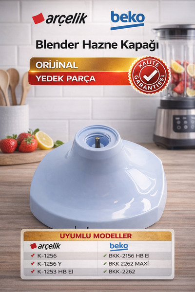 Arçelik Oem - K 1256 Blender Hazne Kapağı - 9182001176