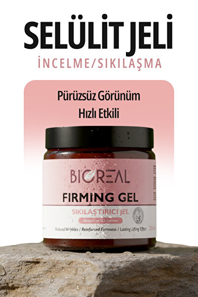 BİOREAL Sıkılaştırıcı Selülit Jeli - Yoğun Toparlayıcı Vücut Bakım Jeli 250 Ml