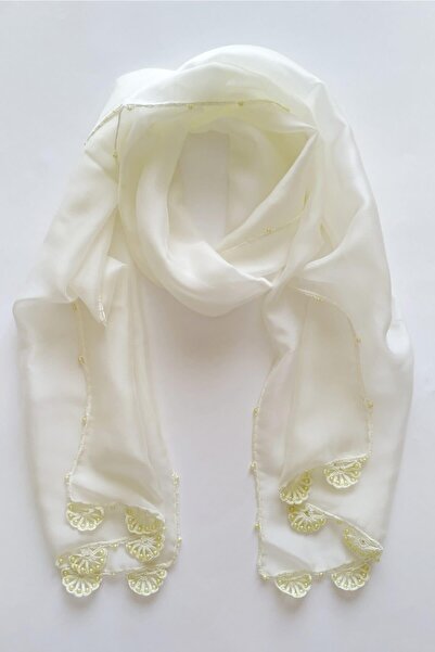 Halley Concept وشاح شيفون مطرز