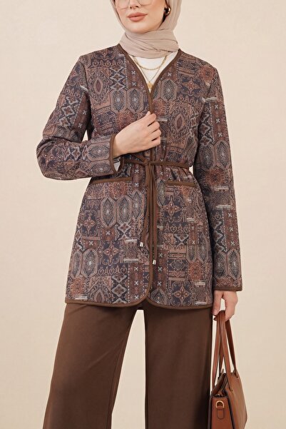 HİJABAYA Beli Με δέσιμο ζεύγη Με τσέπες Με σχέδιο Scuba Σετ