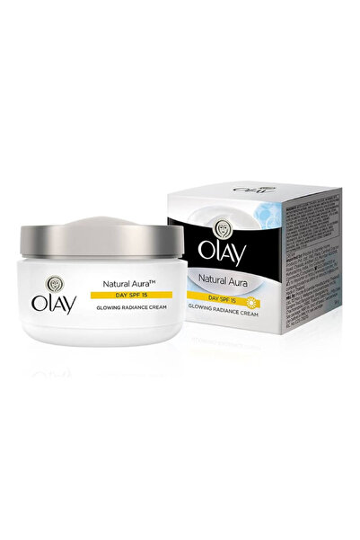 OLAY كريم النهار الطبيعي الأبيض المتوهج مع عامل حماية من الشمس SPF24 50 جم