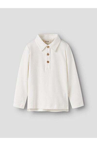 Lil' Atelier Mini Oberteil mit langen Ärmeln Slim Fit