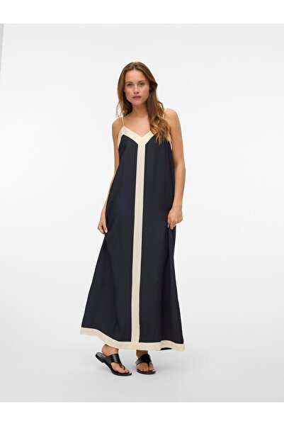 Vero Moda Kleid VMDENISE Langes Kleid