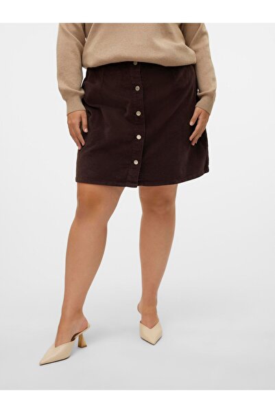 Veromoda Curve Skater Rock VMCETTA Hohe Taille Kurzer Rock