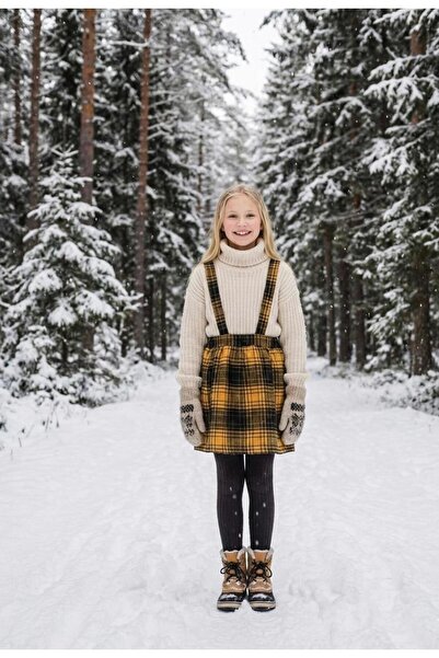 Hilal Akıncı Kids Κοριτσίστικο υφασμάτινο σαλοπέτ Ξυλοκόπος