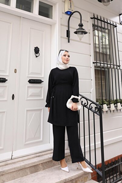 Kalemen Moda بدلة ايروبين الأنيقة 1987 باللون الأسود