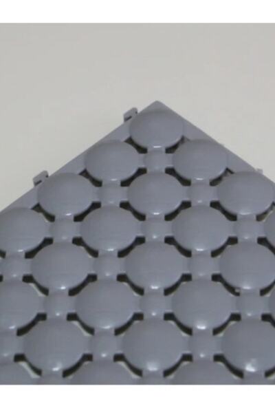 BALBAN TİCARET 7 Adet 33x33x1,5 Cm Ortopedik Plastik Yer Karosu, Geçkili Pasp...