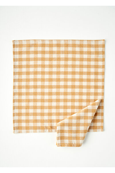 Bella Maison منديل بافيا قطن 100% خردل (40×40 سم)