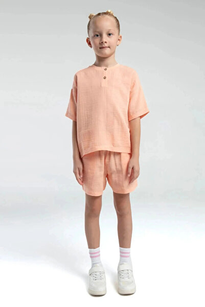 Rolypoly Σετ πορτοκαλί σορτς για κορίτσι