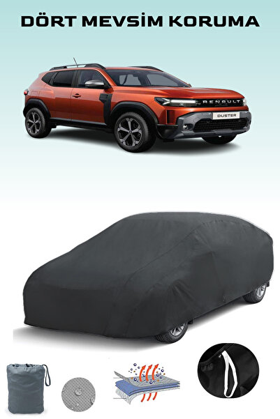 Breen Siyah, RENAULT DUSTER, Araba Brandası, Oto Örtüsü, Araba Çadırı