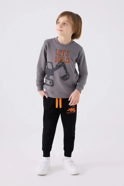 Rolypoly Dečački antracit trenerka set