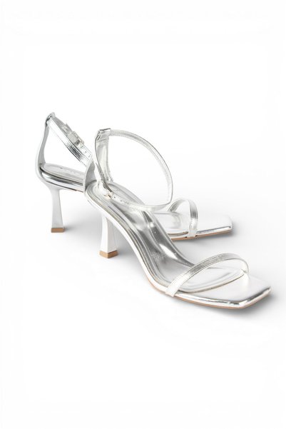 luuq shoes حذاء نسائي بكعب عالٍ وحزام واحد من HANNA