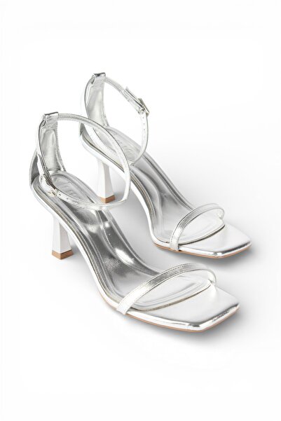 luuq shoes HANNA Дамски обувки с висок ток и единична каишка за глезена