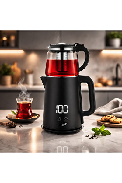 Teba TB-2011 Dijital Ekranlı Isı Ayarlı Çay Makinesi
