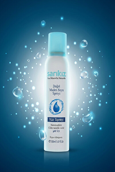Sarıkız 150 ml Maden Suyu Nemlendirici Yüz Spreyi