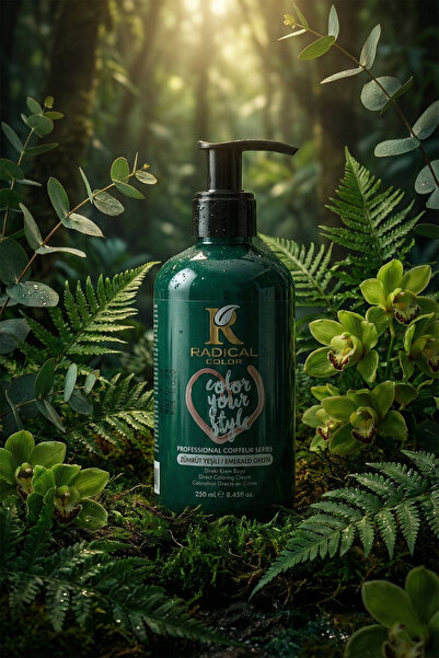 Radical Color Saç Boyası 250 ml Zümrüt Yeşili