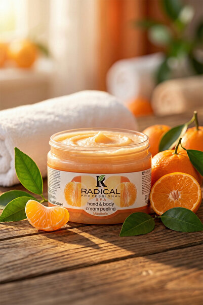 Radical مقشر اليد والجسم بالماندالينا 400 جرام