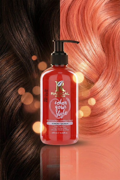 Radical Color Su Bazlı Saç Boyası 250 ml Somon