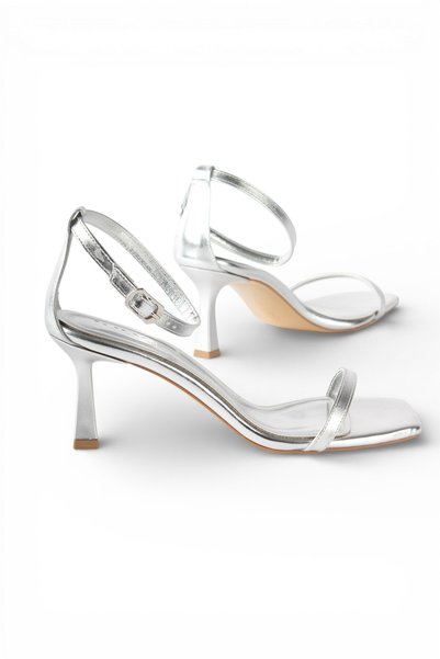 luuq shoes حذاء نسائي بكعب عالٍ وحزام واحد من HANNA