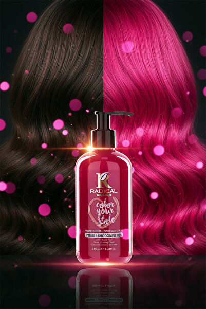 Radical Color Su Bazlı Saç Boyası 250 Ml Pembe