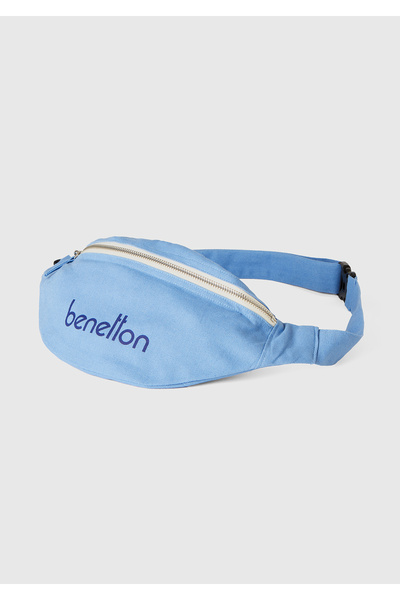 United Colors of Benetton Unisex Turkuaz Bel Çantası