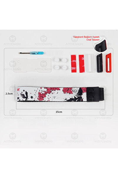 silabor Klavye Askısı Strap Klavye Aksesuarı Tüm Klavyeler için Uygundur Siya...